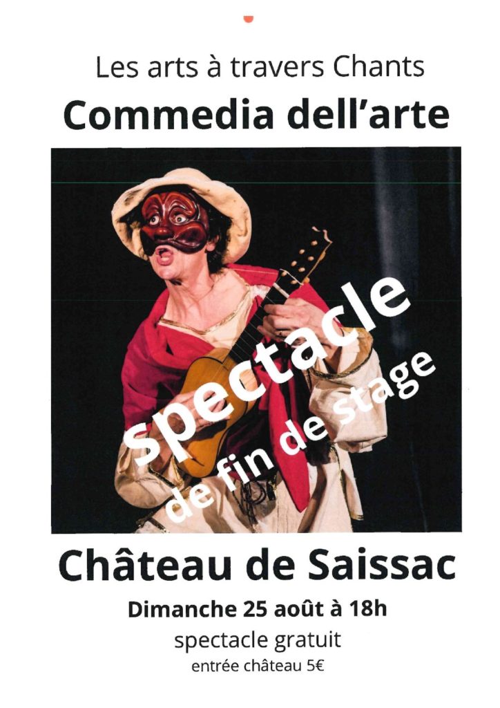 Spectacle au Château de Saissac